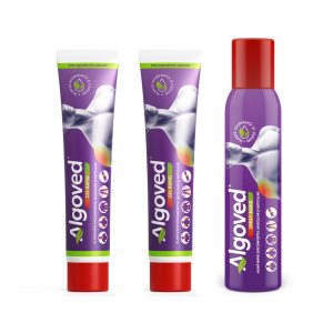 PACHET 1 x ALGOVED Spray Rapid (100g), 2 x ALGOVED Gel Rapid (30g)